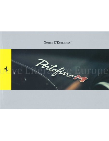 2021 FERRARI PORTOFINO M INSTRUCTIEBOEKJE FRANS