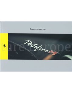 2021 FERRARI PORTOFINO M OWNERS MANUAL GERMAN