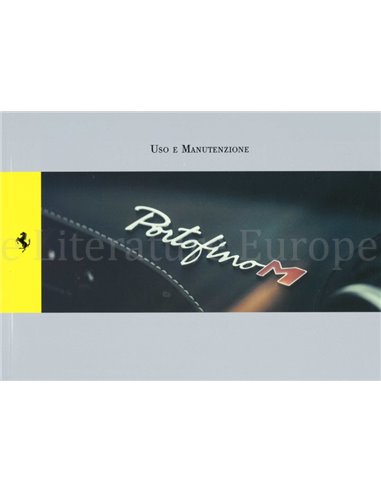 2021 FERRARI PORTOFINO M INSTRUCTIEBOEKJE ITALIAANS