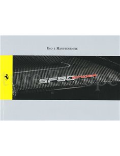 2021 FERRARI SF90 SPIDER BETRIEBSANLEITUNG ITALIENISCH