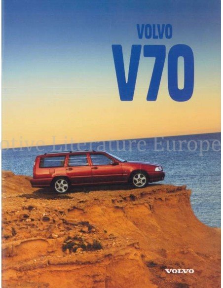 1998 VOLVO V70 BROCHURE DUITS