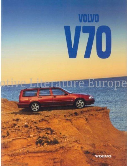 1998 VOLVO V70 BROCHURE DUITS