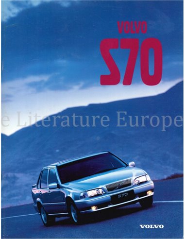 1998 VOLVO S70 PROSPEKT DEUTSCH