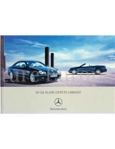 2006 MERCEDES BENZ CLK CLASS HARDBACK BROCHURE DUTCH