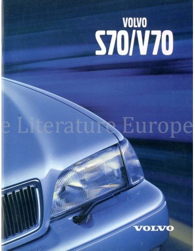 2000 VOLVO S70 V70 BROCHURE DUITS