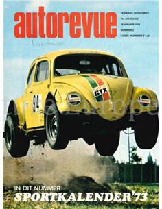 1973 AUTO REVUE MAGAZINE 2 DUTCH
