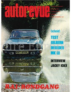 1973 AUTO REVUE MAGAZINE 4 DUTCH