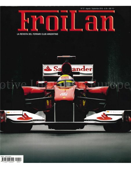 2010 FERRARI FROILAN MAGAZINE ARGENTINIEN 27