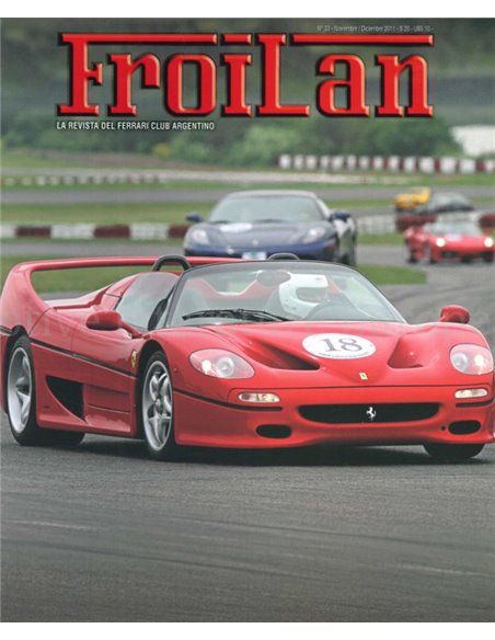 2011 FERRARI FROILAN MAGAZINE ARGENTINA 33