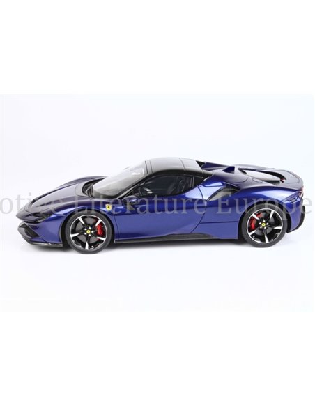 2020 FERRARI SF90 SPIDER BLU ELETTRICO METALL. BBR MODELCAR 1/60