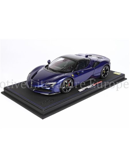 2020 FERRARI SF90 SPIDER BLU ELETTRICO METALL. BBR MODELCAR 1/60