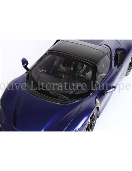2020 FERRARI SF90 SPIDER BLU ELETTRICO METALL. BBR MODELCAR 1/60