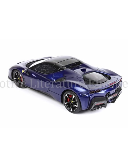 2020 FERRARI SF90 SPIDER BLU ELETTRICO METALL. BBR MODELAUTO 1/60