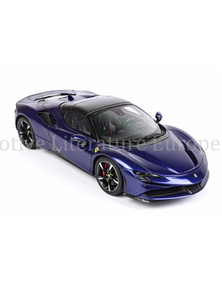 2020 FERRARI SF90 SPIDER BLU ELETTRICO METALL. BBR MODELCAR 1/60