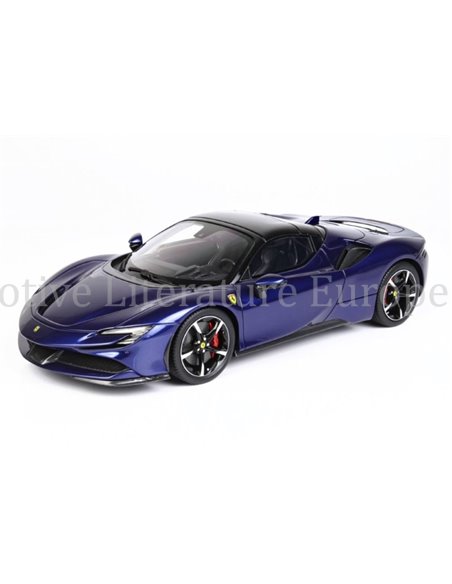 2020 FERRARI SF90 SPIDER BLU ELETTRICO METALL. BBR MODELAUTO 1/60