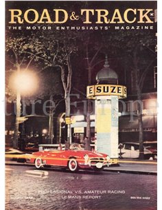 1958 ROAD AND TRACK MAGAZINE OKTOBER ENGELS