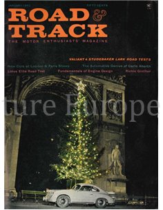 1960 ROAD AND TRACK MAGAZINE NOVEMBER ENGLISCH