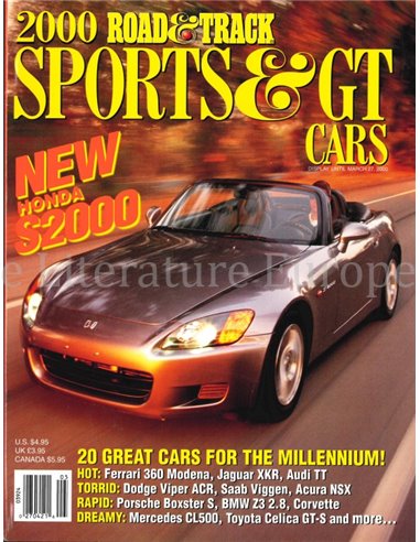 2000 ROAD AND TRACK MAGAZINE MARCH ENGLISH
