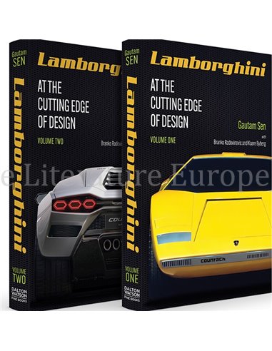 LAMBORGHINI AT THE CUTTING EDGE OF DESIGN -  BOOK