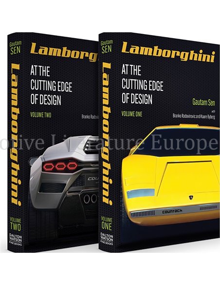 LAMBORGHINI AT THE CUTTING EDGE OF DESIGN -  BOOK