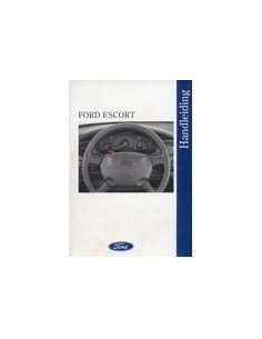 1996 FORD ESCORT INSTRUCTIEBOEKJE NEDERLANDS