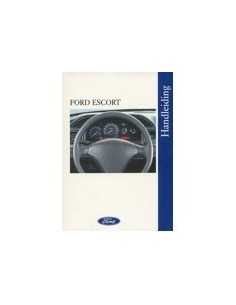 1994 FORD ESCORT INSTRUCTIEBOEKJE NEDERLANDS