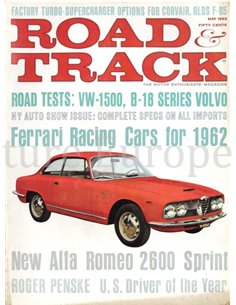 1962 ROAD AND TRACK MAGAZINE MEI ENGELS