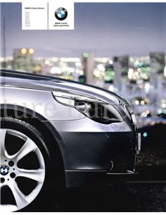 2005 BMW 5 SERIE SEDAN BROCHURE NEDERLANDS