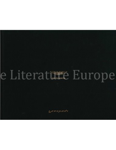 2012 ASTON MARTIN VANQUISH HARDBACK BROCHURE ENGLISH