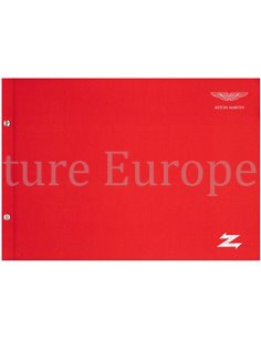 2012 ASTON MARTIN V12 ZAGATO HARDCOVER PROSPEKT ENGLISCH