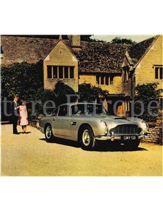 1965 ASTON MARTIN DB5 PROSPEKT ENGLISCH