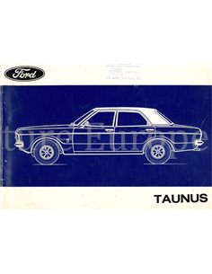 1974 FORD TAUNUS INSTRUCTIEBOEKJE DUITS