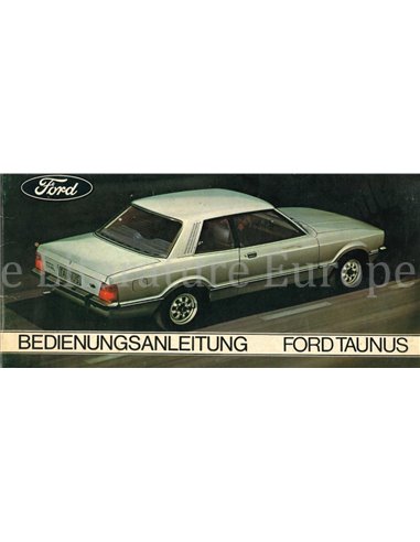 1976 FORD TAUNUS INSTRUCTIEBOEKJE DUITS
