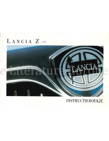 2000 LANCIA Z BETRIEBSANLEITUNG NIEDERLÄNDISCH