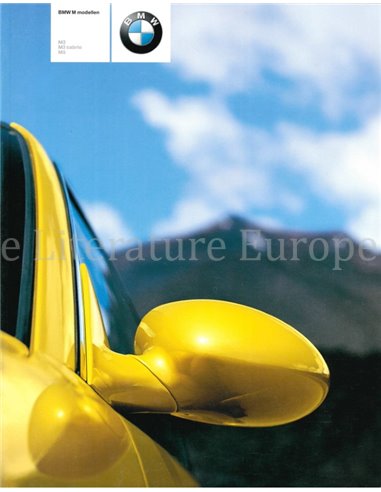 2002 BMW M BROCHURE DUTCH