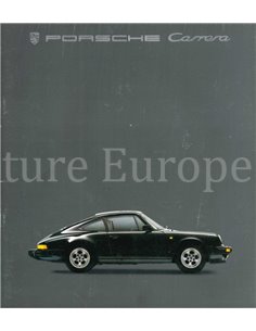 1985 PORSCHE 911 CARRERA / TURBO BROCHURE DUITS