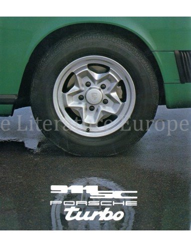 1977 PORSCHE 911 SC TURBO BROCHURE DUITS