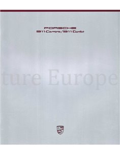 1989 PORSCHE 911 CARRERA & TURBO PROSPEKT ENGLISCH (USA)
