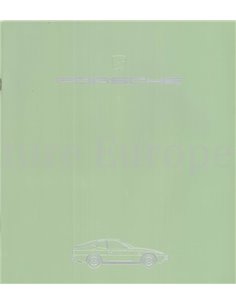 1984 PORSCHE 924 BROCHURE GERMAN