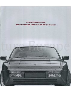 1991 PORSCHE 944 S2 & CABRIOLET BROCHURE ENGLISH