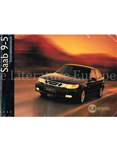 1999 SAAB 9-5 BETRIEBSANLEITUNG SCHWEDISCH