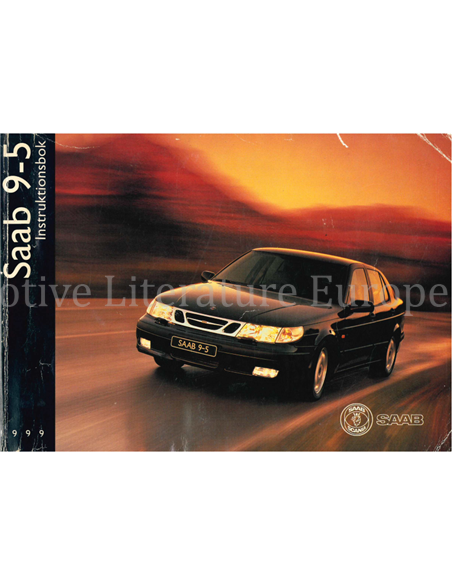 1999 SAAB 9-5 BETRIEBSANLEITUNG SCHWEDISCH
