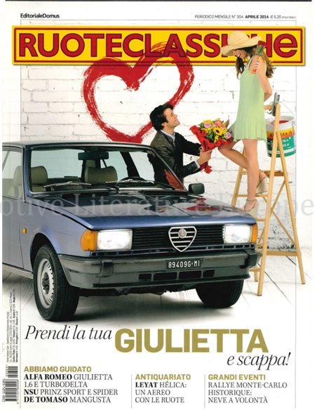 2014 RUOTECLASSICHE ZEITSCHRIFT APRIL ITALIENISCH