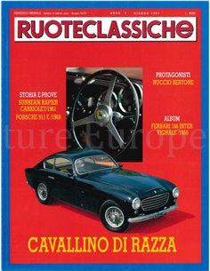1991 RUOTECLASSICHE MAGAZINE JUNE ITALIAN