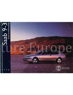 1998 SAAB 9.3 INSTRUCTIEBOEKJE Nederlands