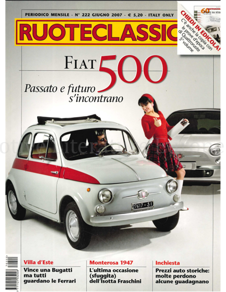 2007 RUOTECLASSICHE MAGAZINE 222 ITALIAANS