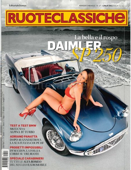 2011 RUOTECLASSICHE MAGAZINE 271 ITALIAANS