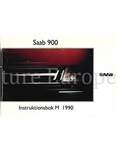 1991 SAAB 900 BETRIEBSANLEITUNG SCHWEDISCH