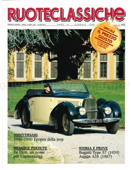 1990 RUOTECLASSICHE MAGAZINE 25 ITALIAANS