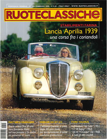 2005 RUOTECLASSICHE MAGAZINE 194 ITALIAANS